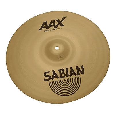 Sabian 16" AAX Dark Crash Cymbal 2002 - 2018