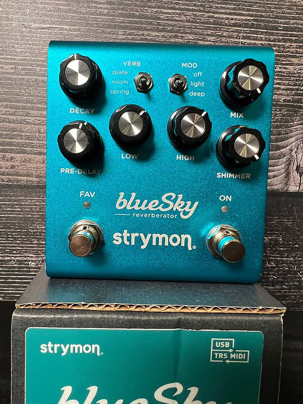 Strymon BlueSky V.2 Reverb Guitar Effects Pedal (Charlotte, NC