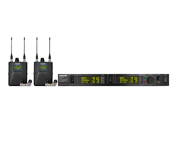Shure P10TR425CL-G10 PSM1000 Series Complete Wireless Dual In-Ear Monitor System - Band G10 (470-542 MHz) image 1
