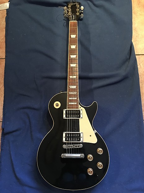 Gibson Les Paul Standard 1998 Black / Cream