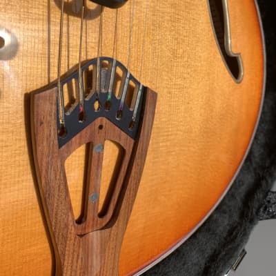 Grimes "Jazz Laureate" acoustic archtop guitar 2020 light amber sunburst/natural image 7