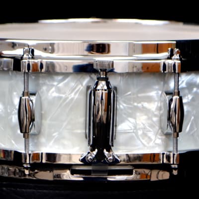 Gretsch 20/12/13/4.5x14" Birdland Drum Set - White Marine Pearl image 8
