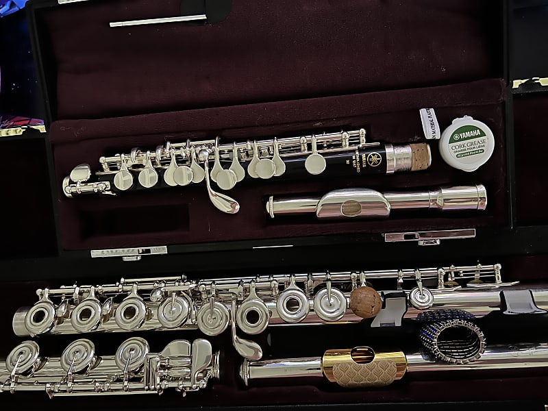 Yamaha YFL472 Allegro Flute and Yamaha Piccolo Reverb