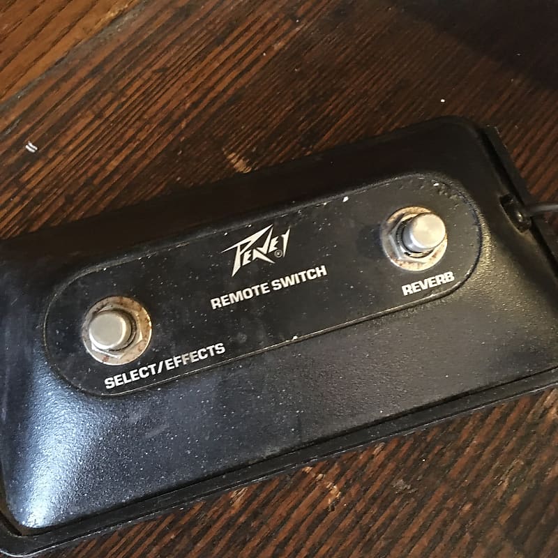 Peavey Remote switch Reverb