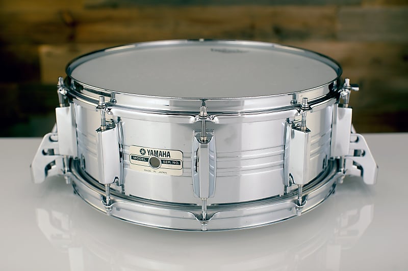 Yamaha 14 X 5.5 Sd 055 Md Steel Parallel Action Snare Drum