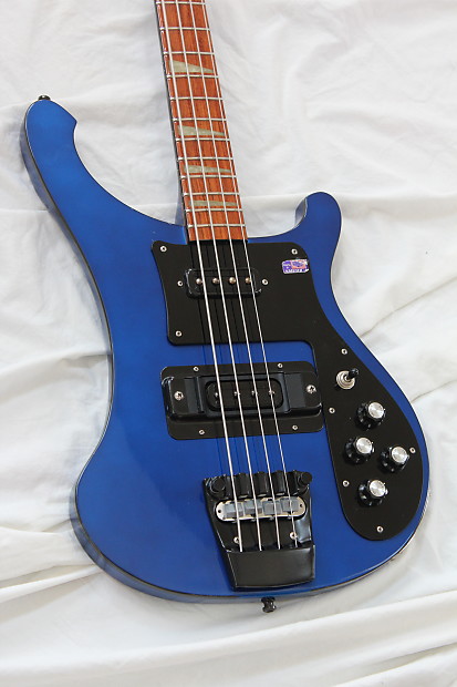 1997 Rickenbacker 4003 4 String Bass Rare Midnight Blue Finish With Black  Hardware + OHSC | Reverb Finland
