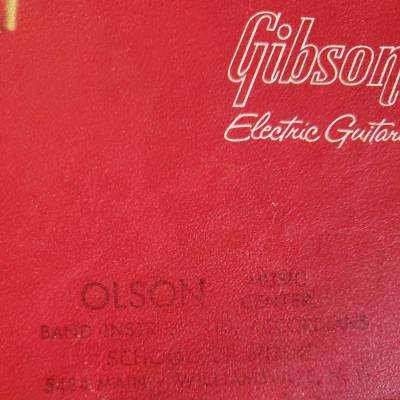 Gibson Electric Guitar Catalog 1963 (Cover Only) image 4