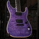 ESP LTD MH-1000NT Electric Guitar in See Thru Purple