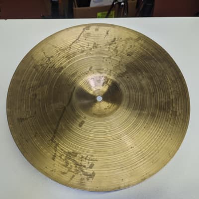 1980s Avedis Zildjian 14" New Beat Hi-Hat Cymbals - Look Really Good - Sound Great! image 11