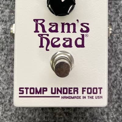 Stomp Under Foot Ram's Head (Violet Version) Fuzz Pedal