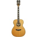 D'Angelico Guitars Excel Tammany Acoustic Electric Guitar, Ebony Board, Natural