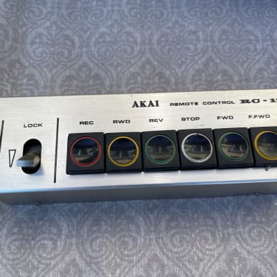 Akai RC 17 wired Remote Control RARE! image 1