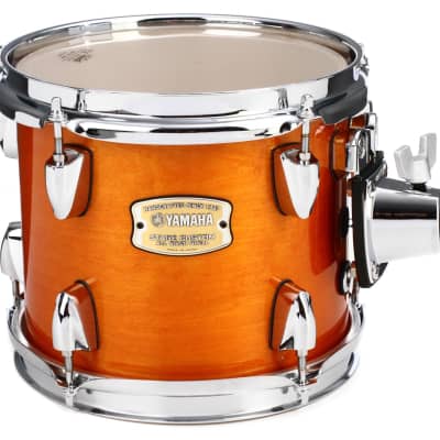 Yamaha SBT-0807 Stage Custom Birch 8 x 7 inch Mounted Tom - Honey Amber  Bundle with Remo Silentstroke Drumhead - 8 inch image 2
