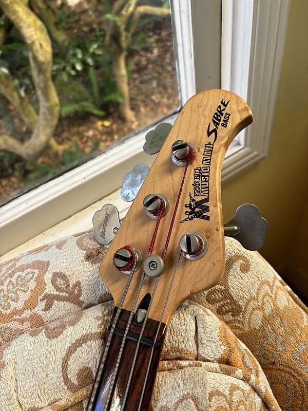 Ernie Ball Music Man Sabre Fretless Bass | Reverb