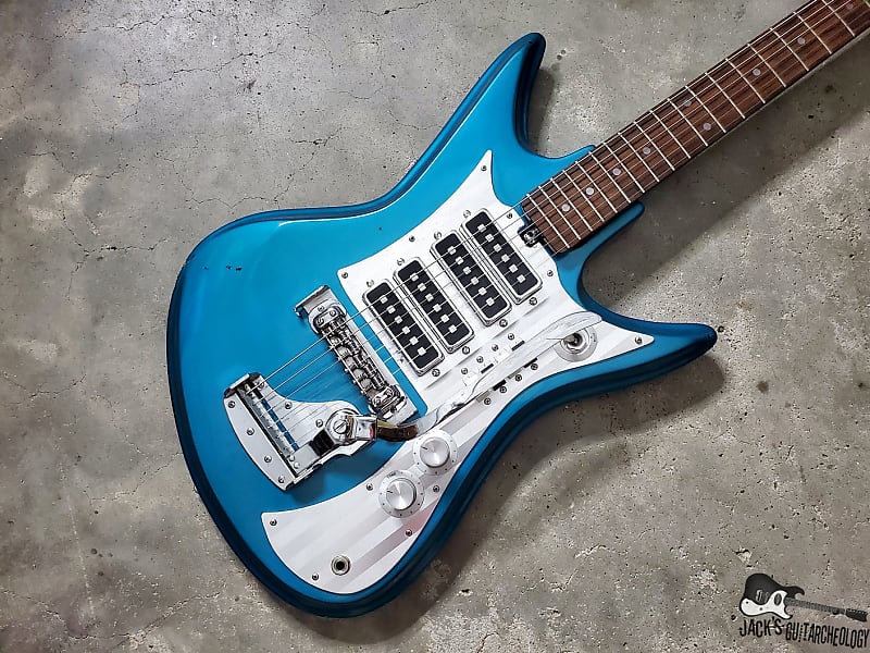 teisco テスコ 復刻 K4-L ビザールギター 希少】Teisco K-56 ビザール