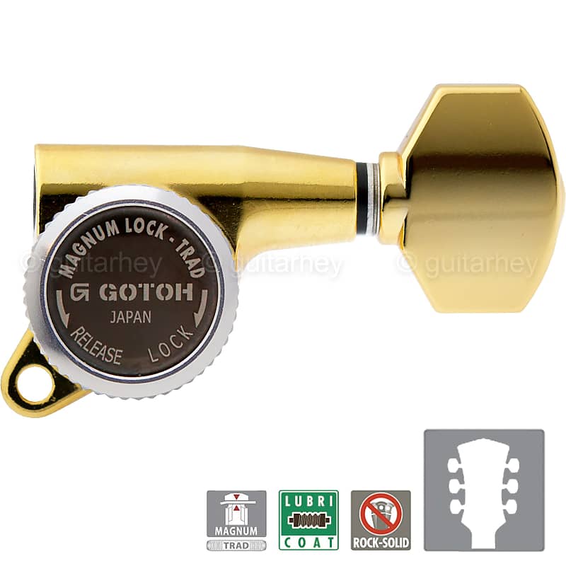 New Gotoh Sg381 07 Mgt Magnum Locking Traditional L3r3 Reverb