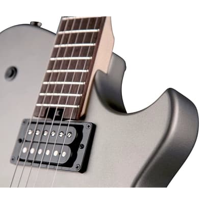 Cort Meta Series MBM-1 Matthew Bellamy Signature Guitar Silver image 5