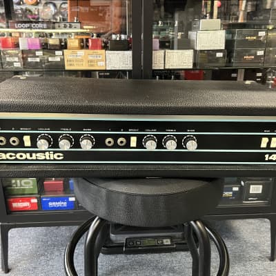 Acoustic  Model 140 Solid State Bass amplifier head 1972-1976 - w/original cover image 2