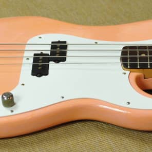 Fender Precision Bass 1975 - Shell Pink - 8.26 lbs image 13