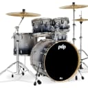 PDP Concept Maple Series 5-Piece Shell Pack - Silver to Black Fade