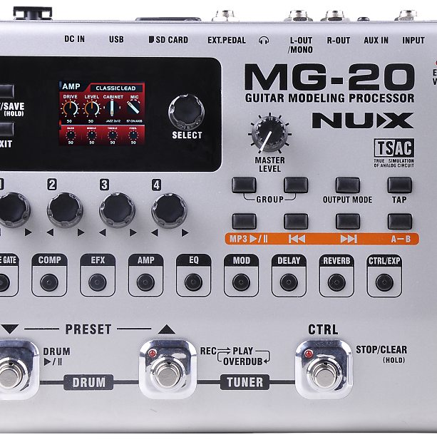 NuX MG20 2017 Anondized Silver | Reverb