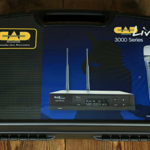 CAD WX3000 Wireless Dynamic Microphone System w/ D90 Capsule