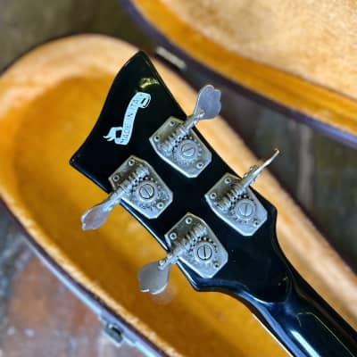 EKO Florentine Bass guitar 1960’s - Sunburst original vintage italy vox image 8