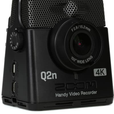 Zoom Q2n-4K Handy Video Recorder with XY Microphone Bundle with On