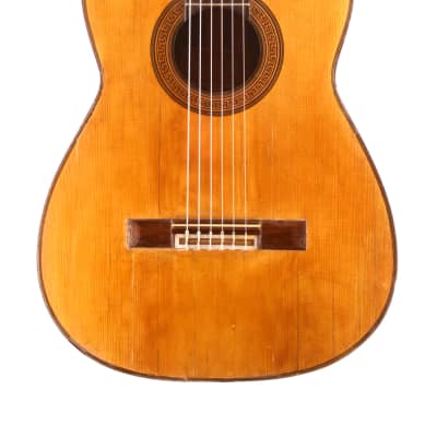 Enrique Sanfeliu 1920 - rare and beautiful classical guitar in the style of Enrique Garcia + video! image 2