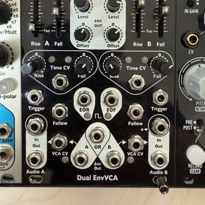 鍵盤楽器 4ms dual envVCA 4ms Dual EnvVCA — Clockface Modular