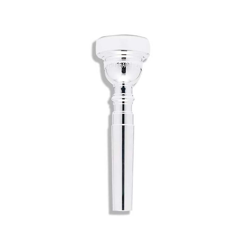 Bach Classic Trumpet Silver Plated Mouthpiece 3C image 1
