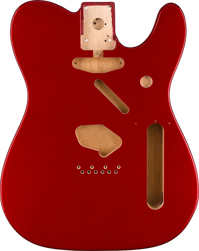 Fender Classic Series 60's Telecaster SS Alder Body Vintage Bridge Mount, Candy Apple Red image 1