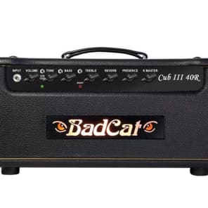 Bad Cat Cub III 40R Hand Wired Legacy Series 40-Watt Guitar Amp Head with Reverb