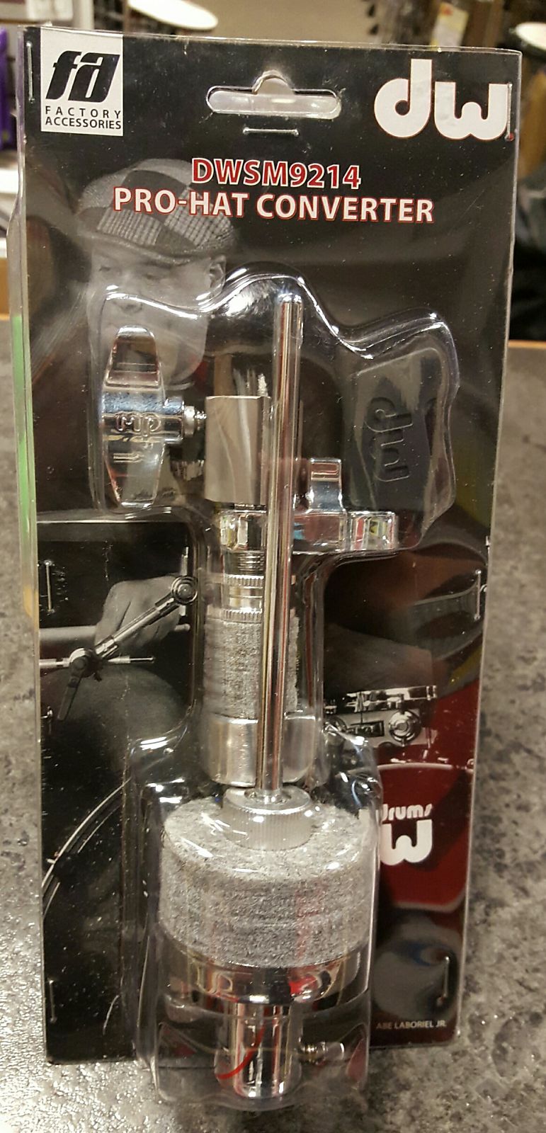 DW DWSM9214 Incremental Closed HiHat Clutch w/ Cymbal Stand Reverb