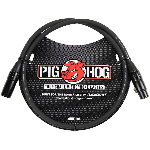 Pig Hog PHM3 XLR Microphone Cable - 3' image 1
