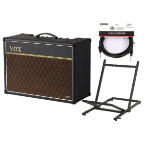 Vox AC15VR Valve Reactor Combo Guitar Amplifier Bundle image 1