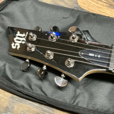 Schecter C-1 2022 - Black SGR w Bag clear out pricing image 3