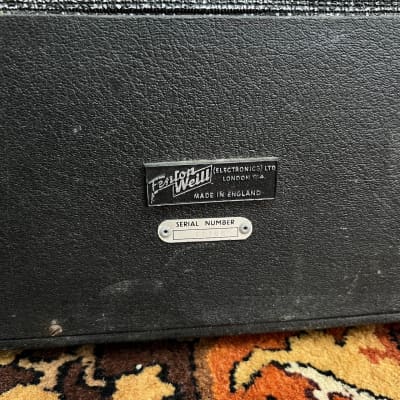 Vintage 1960s Fenton Weill Cadet 1x18 Valve Amplifier Combo w/ Pedal & Mullards image 8