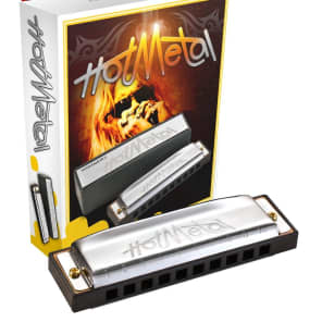 Hohner 572BX-G Hot Metal Harmonica - Key of G