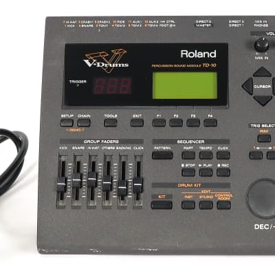 Roland V-Drums TD-10 Percussion Sound Module Trigger Electronic Drum Drums