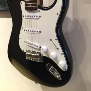 Tokai AST-62 Stratocaster Black Slab Board 1985 MIJ w/Original Fender 80's Hard Case image 5