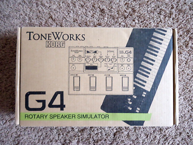 【日本未発売】 Korg Effect Leslie Simulator Speaker Rotary G4 ToneWorks ギター