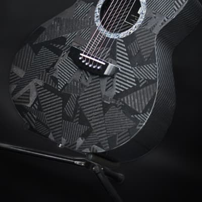 Rainsong Black Ice BI-WS1000N2 Graphite All Carbon Acoustic-Electric Guitar RARE for sale