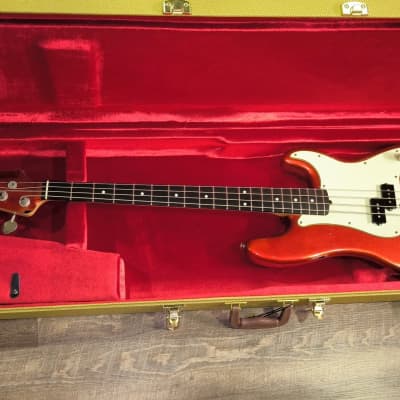 MyDream Partcaster Custom Built - Candy Tangerine Precision Hepcat 62 image 5