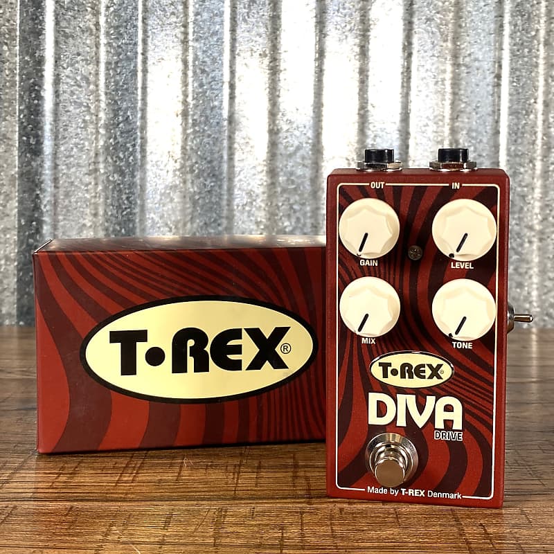 T-Rex Diva Drive Overdrive Guitar Effect Pedal image 1
