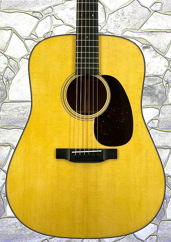 Martin D18 Mahogany Dreadnaught Acoustic Guitar with Case image 1