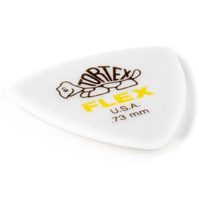 Dunlop 456P.73 Tortex Flex Triangle Guitar Picks, .73mm, 6-Pack image 2