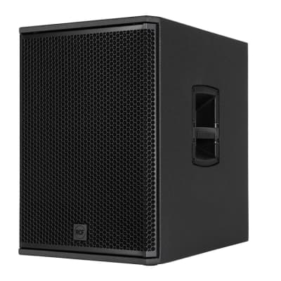 RCF SUB15-AX Professional 2200W Powered 15" Subwoofer - Black image 2