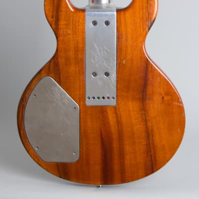 Travis Bean  TB-1000A Solid Body Electric Guitar (1975), ser. #156, black hard shell case. image 4