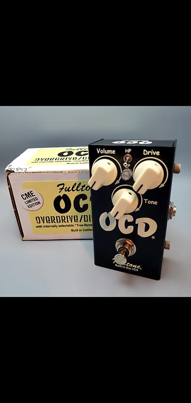 Ocd Black V2 Black | Reverb